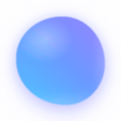 Liquid Gradient Orb thinking animation